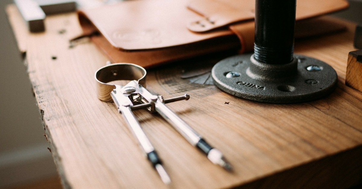 Tools on a work bench