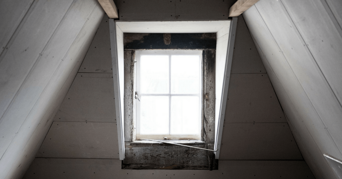 Window in attic