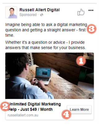 Sample Facebook Ad